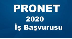 pronet2020isbasvurusu